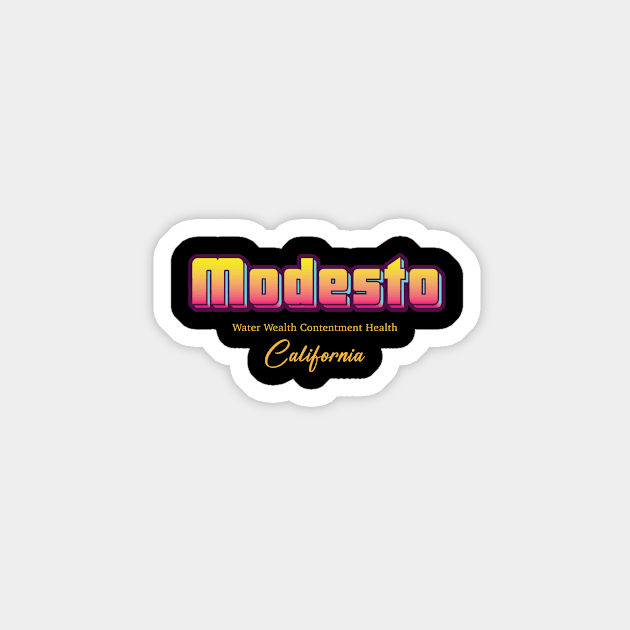 Modesto Sticker by Delix_shop